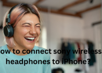 How to connect sony wireless headphones to iphones?