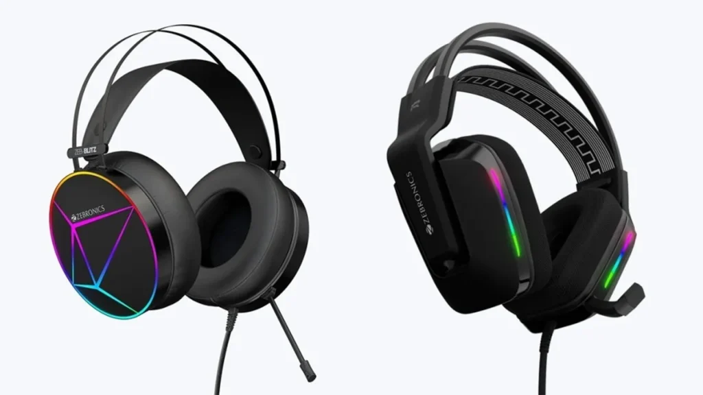 Zebronics Launches ZEB-Blitz C, ZEB-Havoc Gaming Headphones in India: Immersive Sound with Dolby Atmos